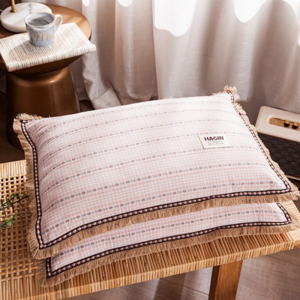 Bed Sleep Bed Custom Contour Pillows Side Sleeper Cervical Memory Foam Pillow (3)