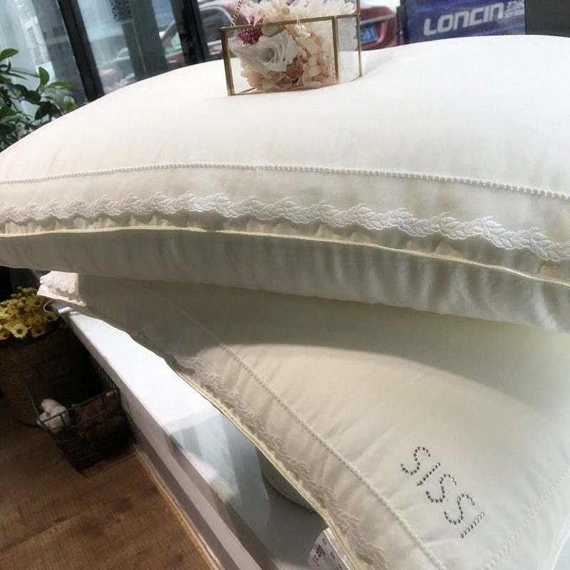 New style cotton feather velvet pillow core pillow manufacturers