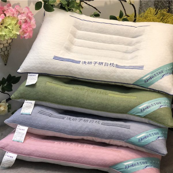 Wholesale health ergonomic sleeping cervical custom memory foam pillow (6)